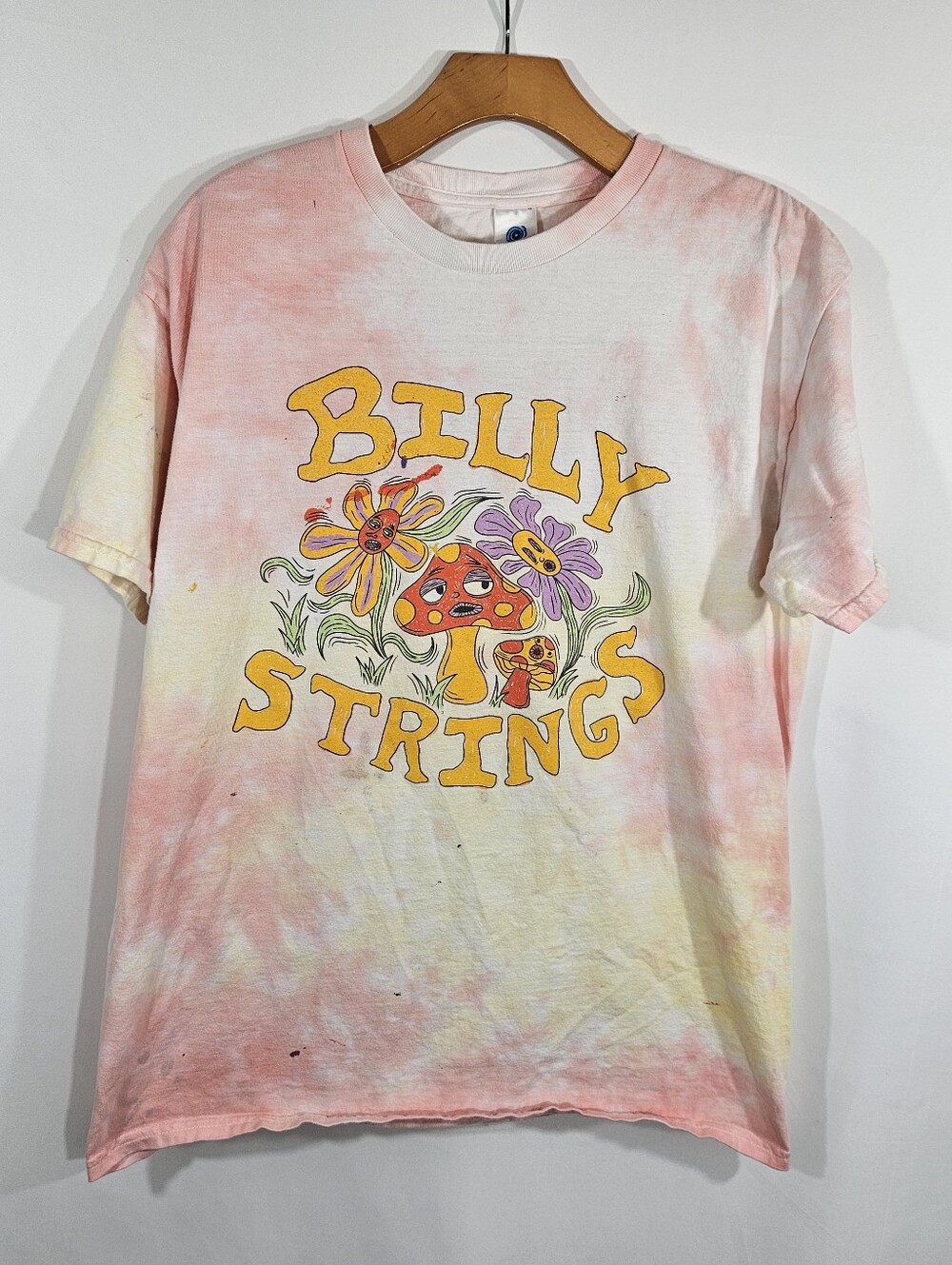 Billy Strings 2025 Fall Tour Mushrooms and Melted Flower Faces Tee